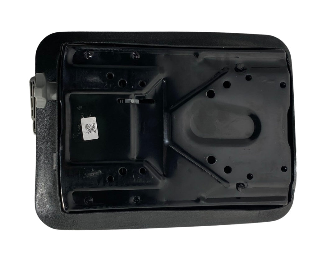 Underside of SC6 mechanical suspension base showing mounting hole patterns for flexible installation