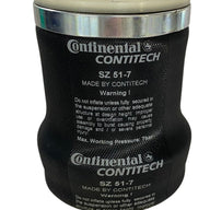 Front view of Contitech SZ 75-112 air spring showing central air inlet for efficient airflow in 150kg-rated air suspension units compatible with Isringhausen systems.