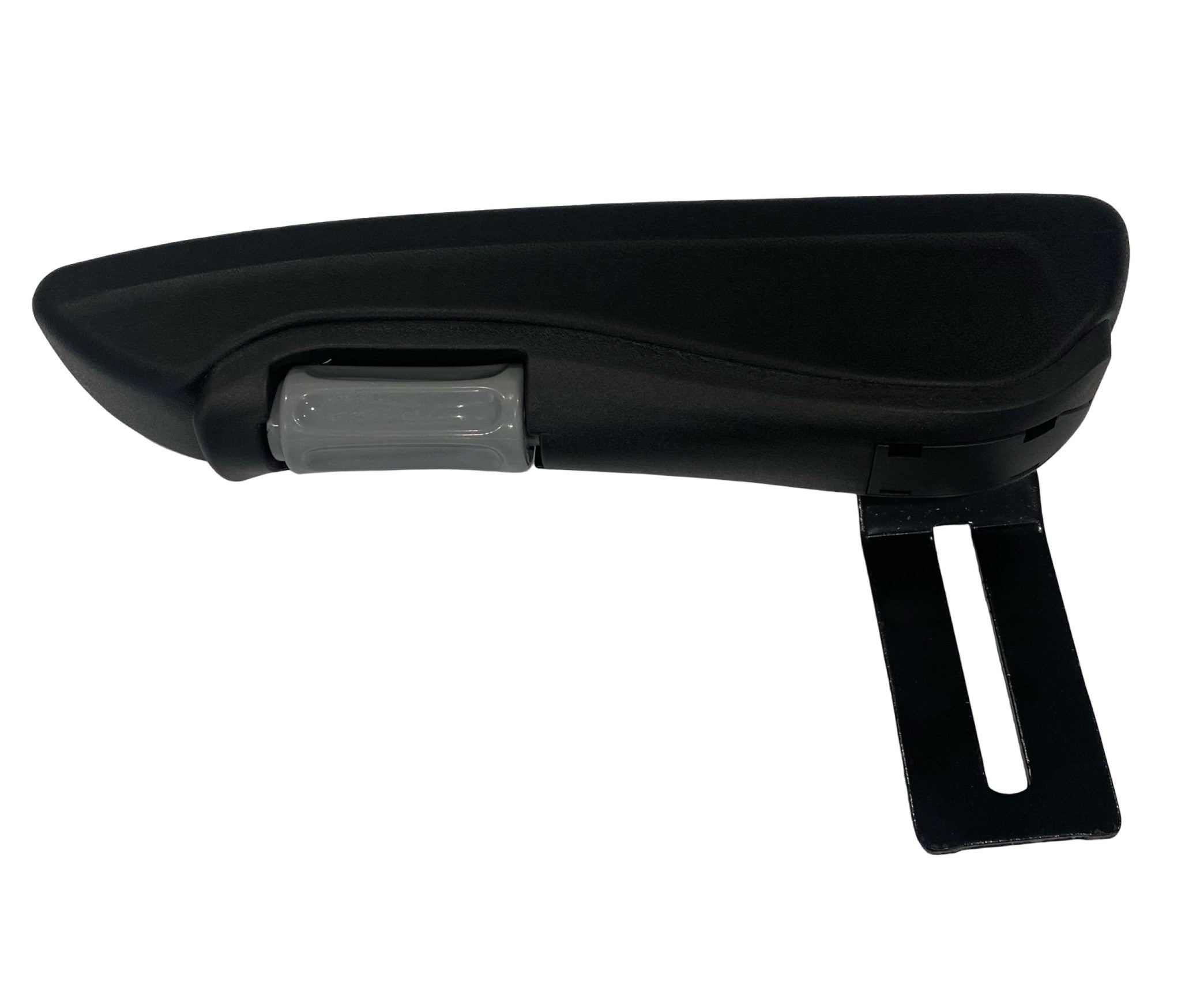 Left-hand replacement armrest for Grammer seats, compatible with MSG range, featuring durable construction and ergonomic design for improved operator comfort.