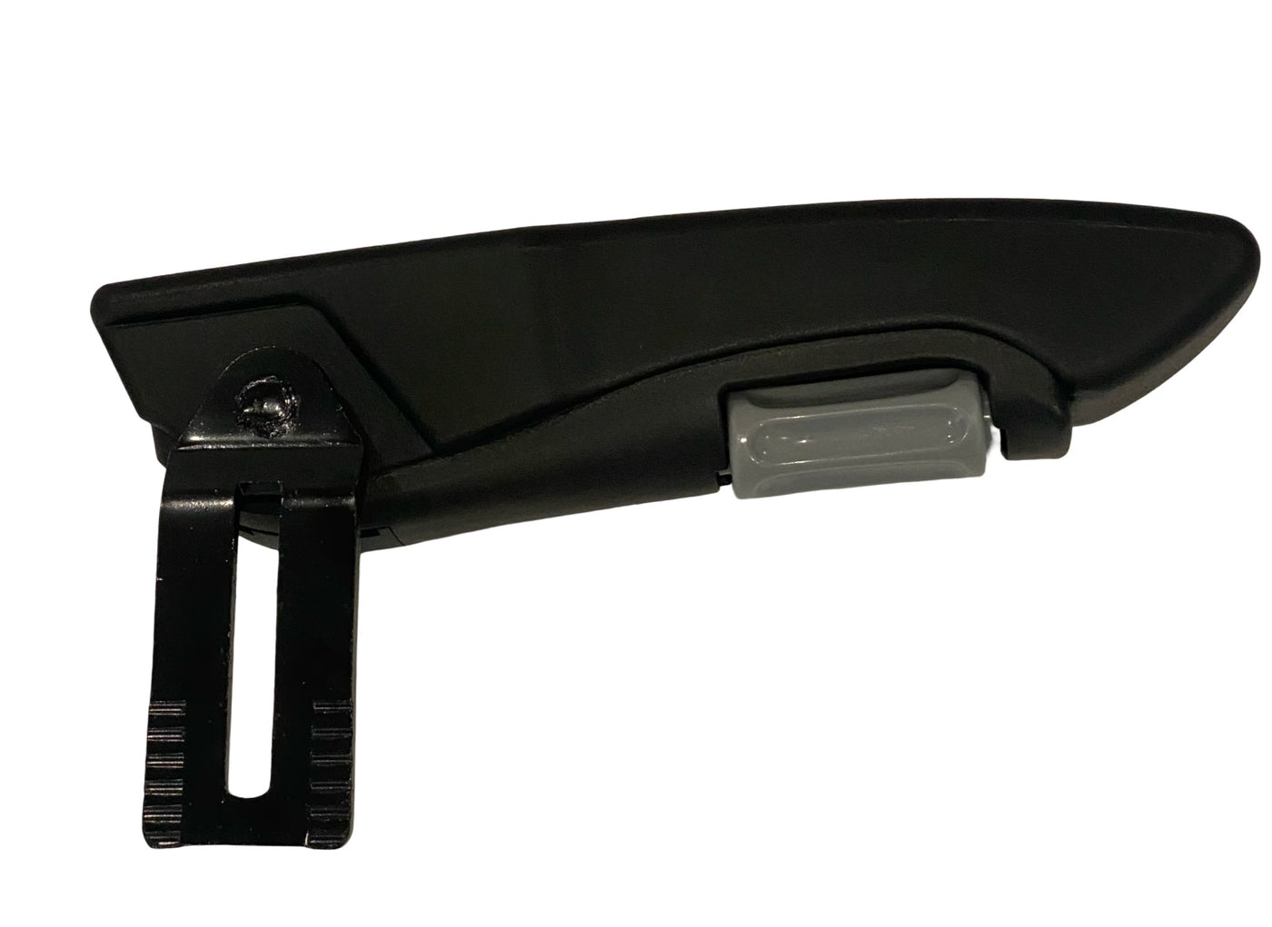 Left-hand replacement armrest for Grammer seats, compatible with MSG range, featuring durable construction and ergonomic design for improved operator comfort.