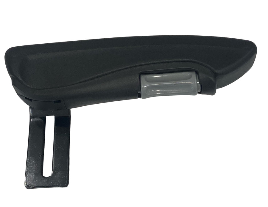 Right-hand replacement armrest for Grammer seats, compatible with MSG range. Durable construction and ergonomic design for improved operator comfort.