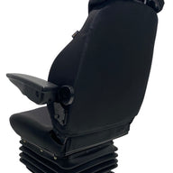 Rear view of the SC15-9 Mechanical Suspension Seat displaying the suspension system and heavy-duty seat structure