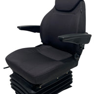 Left-hand side view of the SC15-9 Mechanical Suspension Seat showing weight adjustment mechanism and seat profile