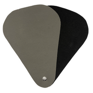 Dynaproofed fabric colour choices in black and grey for the 3 piece Pilot Fabric Seatcover